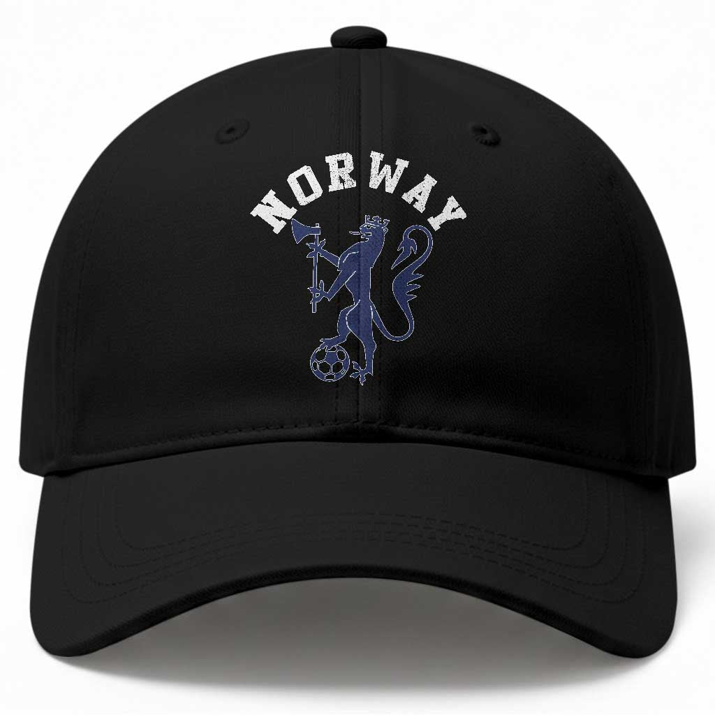 Norway Norwegian Lion Athletic Sports Jersey Style Baseball Cap