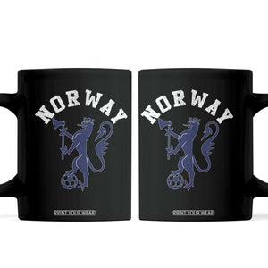 Norway Norwegian Lion Athletic Sports Jersey Style Coffee Mug
