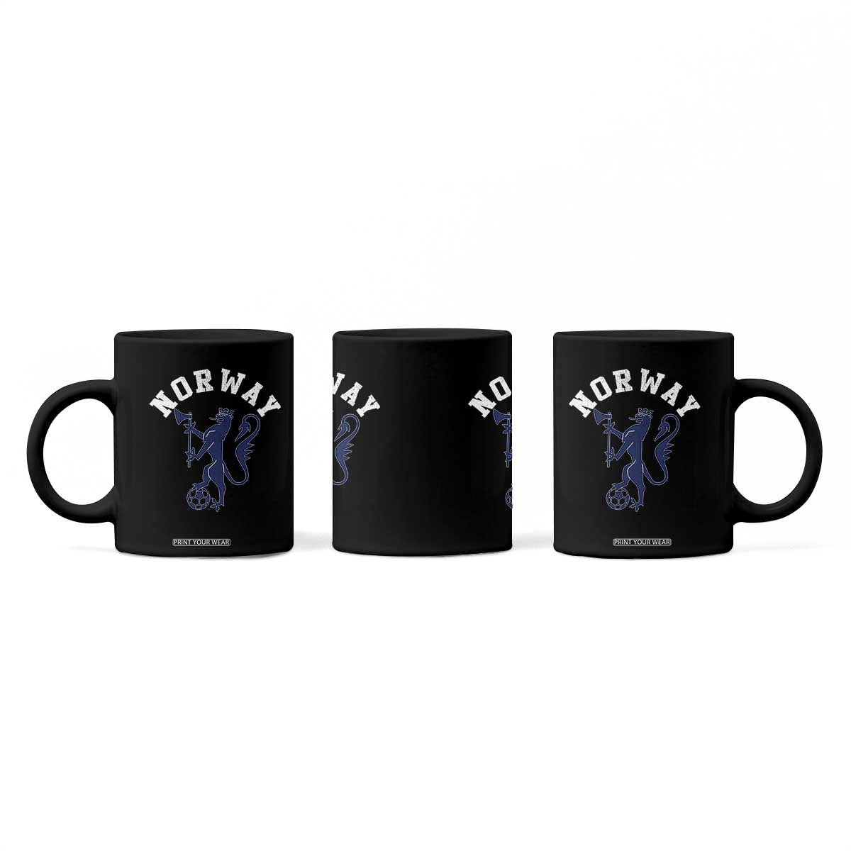 Norway Norwegian Lion Athletic Sports Jersey Style Coffee Mug