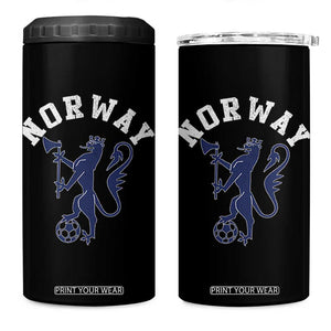 Norway Norwegian Lion Athletic Sports Jersey Style 4 in 1 Can Cooler Tumbler