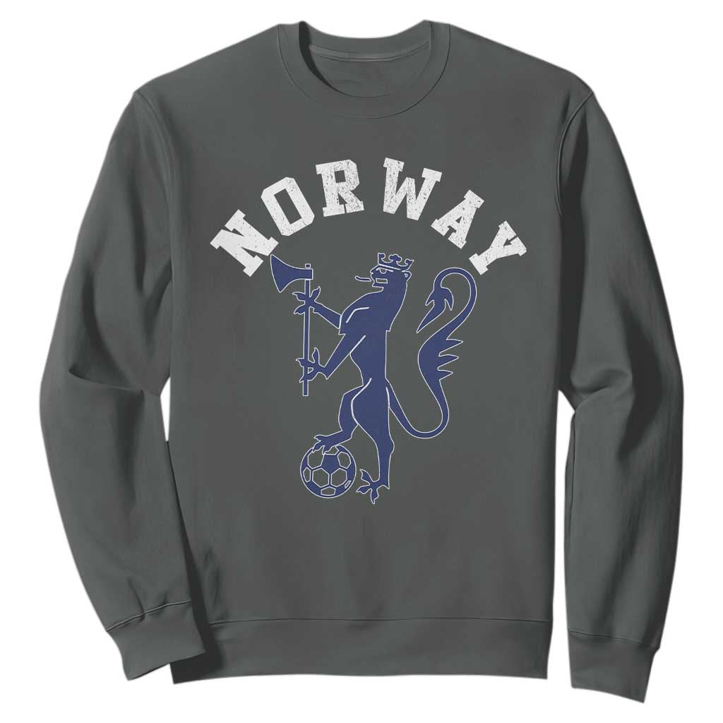 Norway Norwegian Lion Athletic Sports Jersey Style Sweatshirt