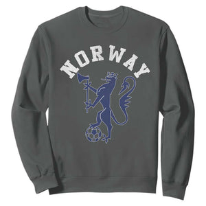 Norway Norwegian Lion Athletic Sports Jersey Style Sweatshirt