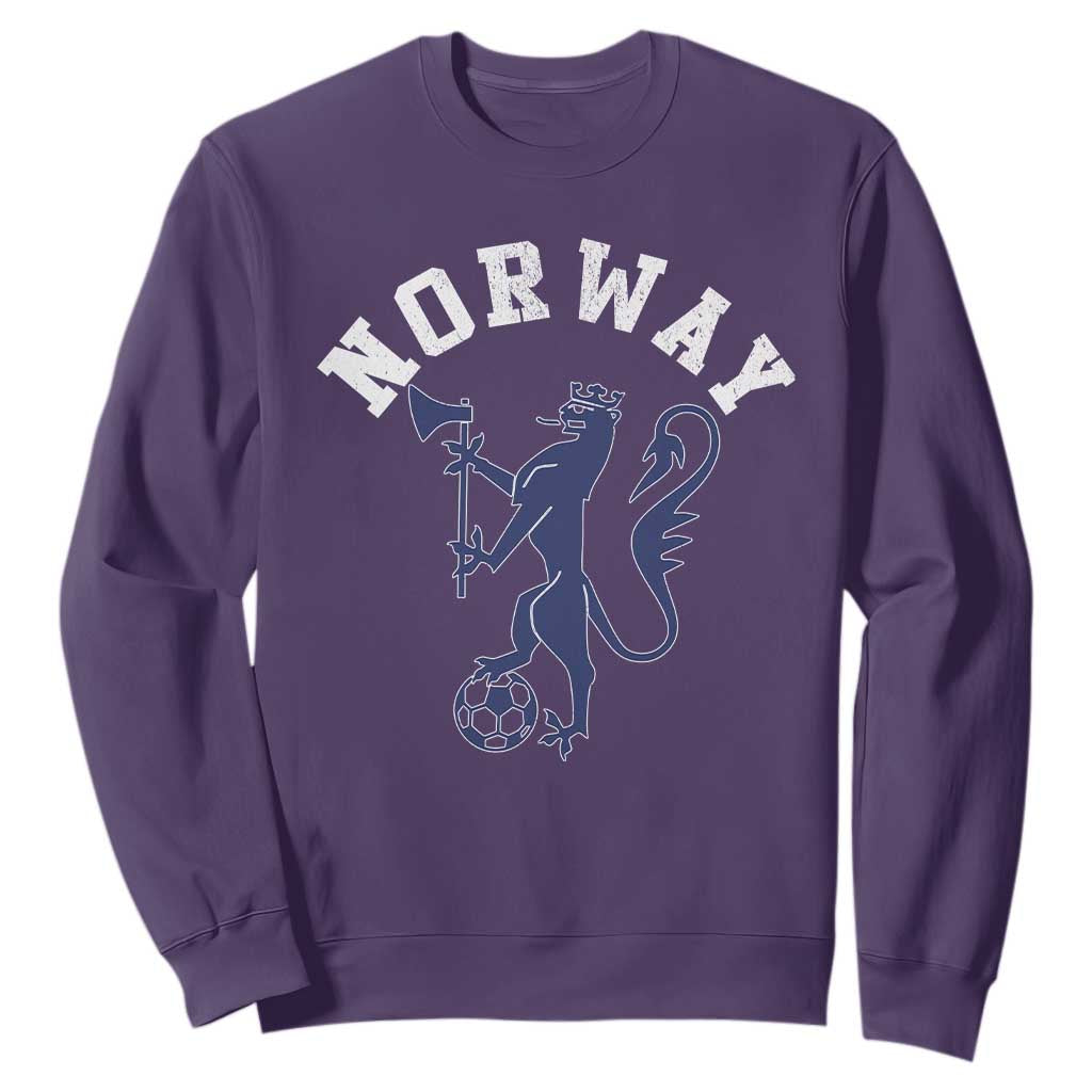 Norway Norwegian Lion Athletic Sports Jersey Style Sweatshirt