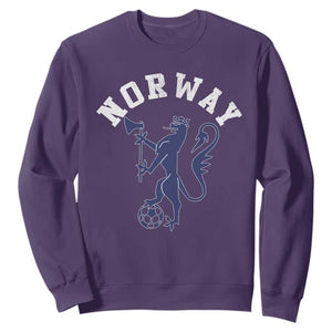 Norway Norwegian Lion Athletic Sports Jersey Style Sweatshirt