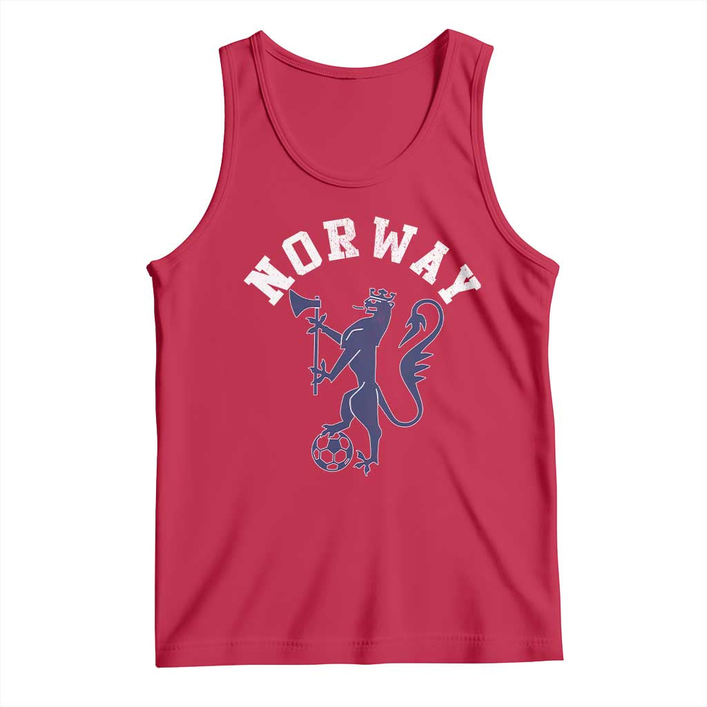 Norway Norwegian Lion Athletic Sports Jersey Style Tank Top