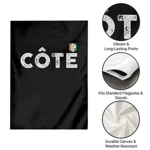 Côte D Ivoire Garden Flag Ivory Coast Crest Football Family Matching