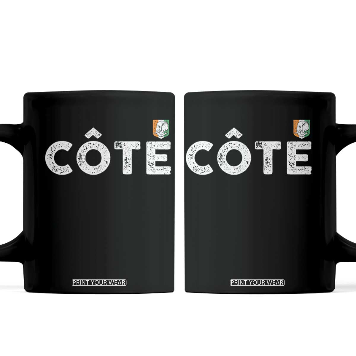 Côte D Ivoire Coffee Mug Ivory Coast Crest Football Family Matching
