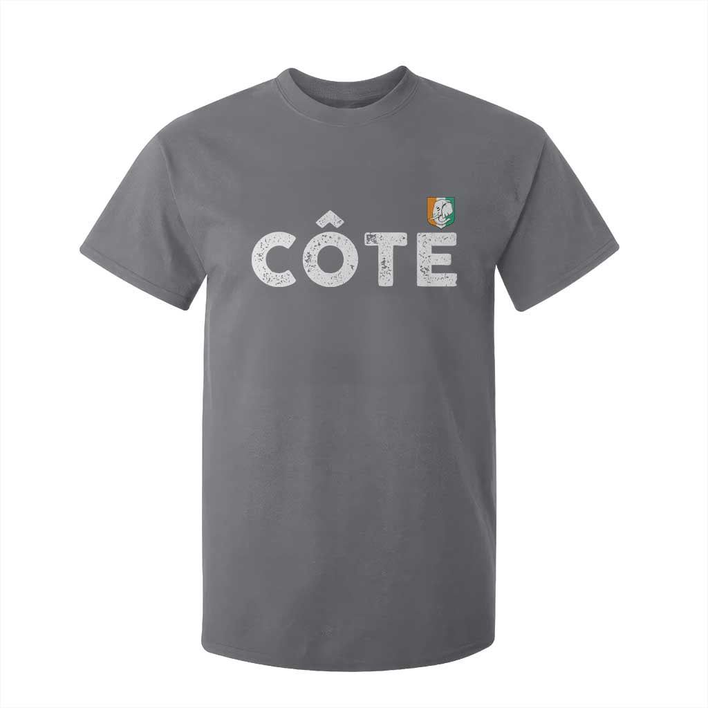 Côte D Ivoire T Shirt For Kid Ivory Coast Crest Football Family Matching