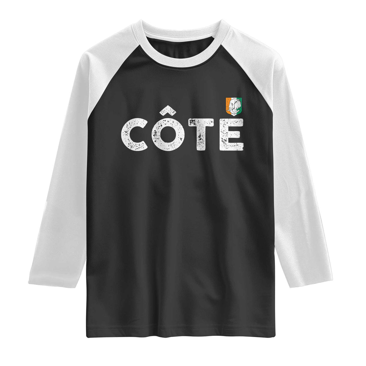 Côte D Ivoire Raglan Shirt Ivory Coast Crest Football Family Matching