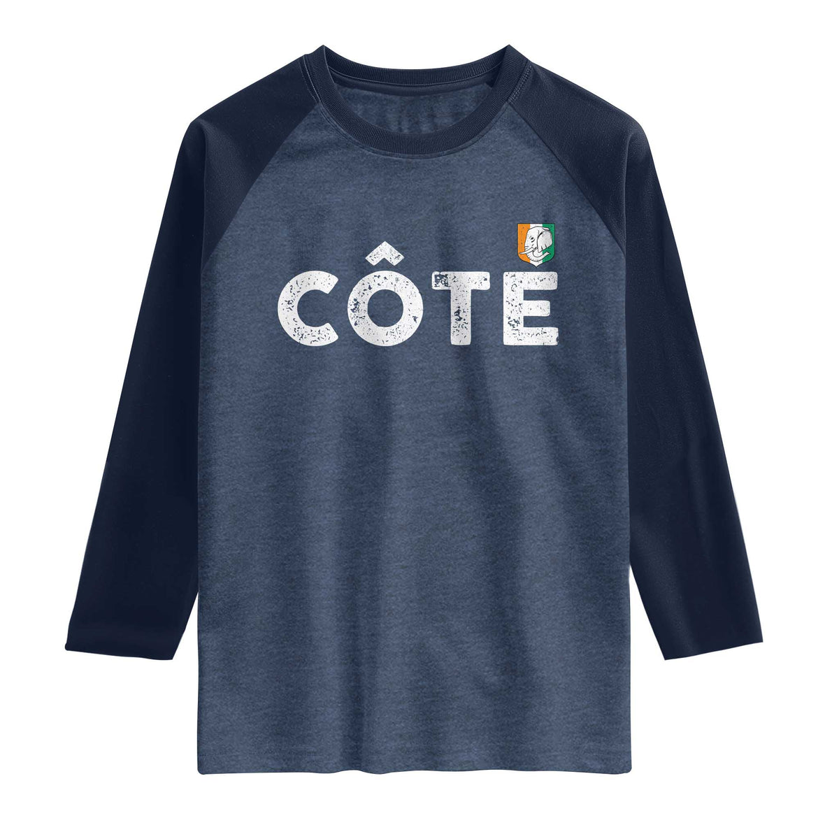 Côte D Ivoire Raglan Shirt Ivory Coast Crest Football Family Matching