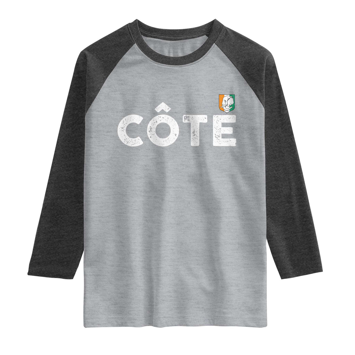 Côte D Ivoire Raglan Shirt Ivory Coast Crest Football Family Matching
