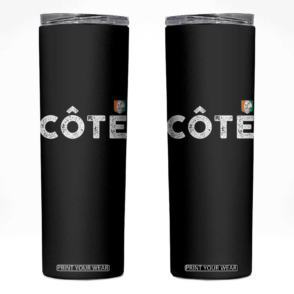 Côte D Ivoire Skinny Tumbler Ivory Coast Crest Football Family Matching