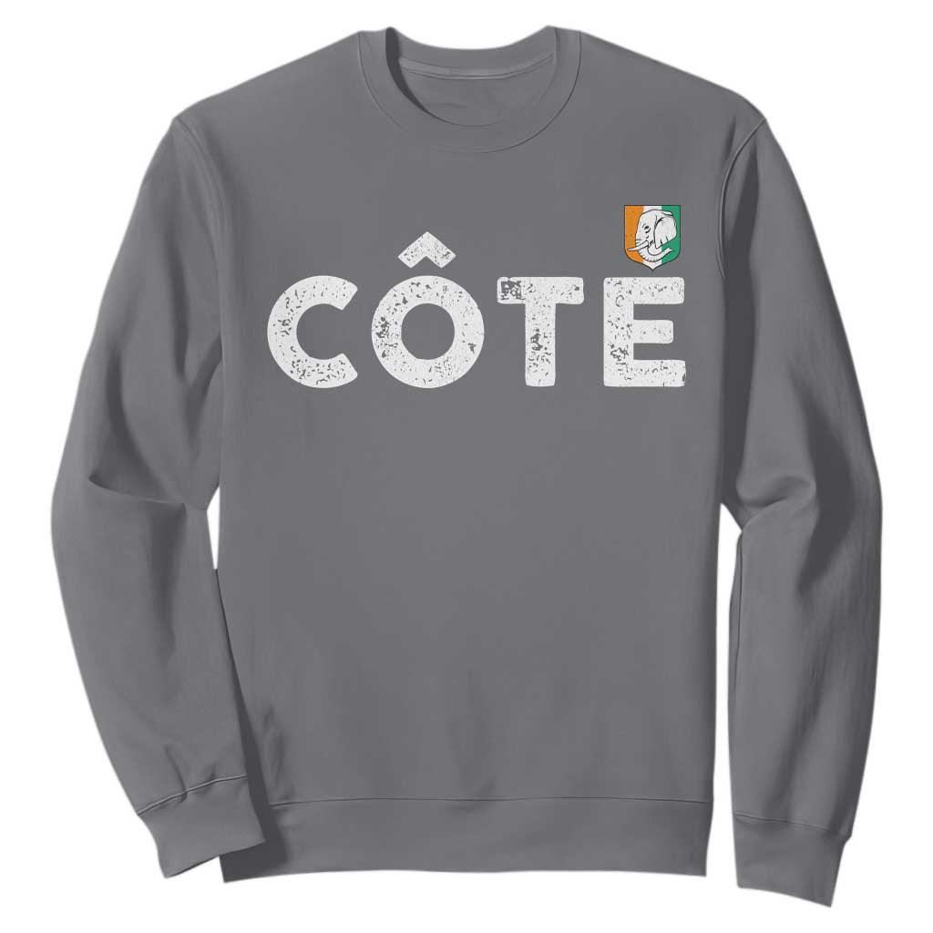 Côte D Ivoire Sweatshirt Ivory Coast Crest Football Family Matching