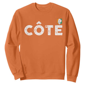 Côte D Ivoire Sweatshirt Ivory Coast Crest Football Family Matching