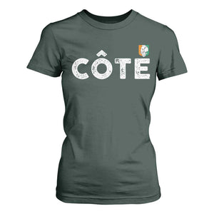 Côte D Ivoire T Shirt For Women Ivory Coast Crest Football Family Matching