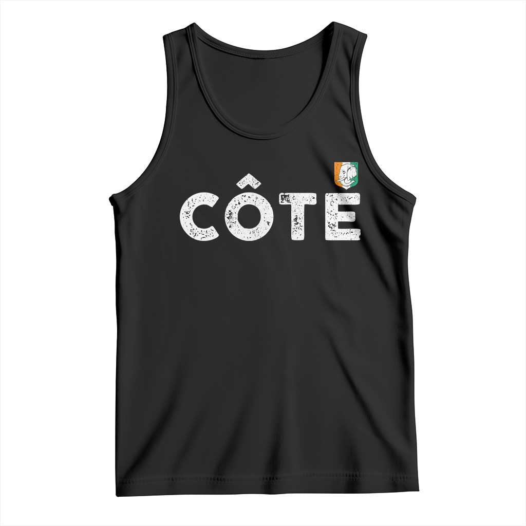 Côte D Ivoire Tank Top Ivory Coast Crest Football Family Matching