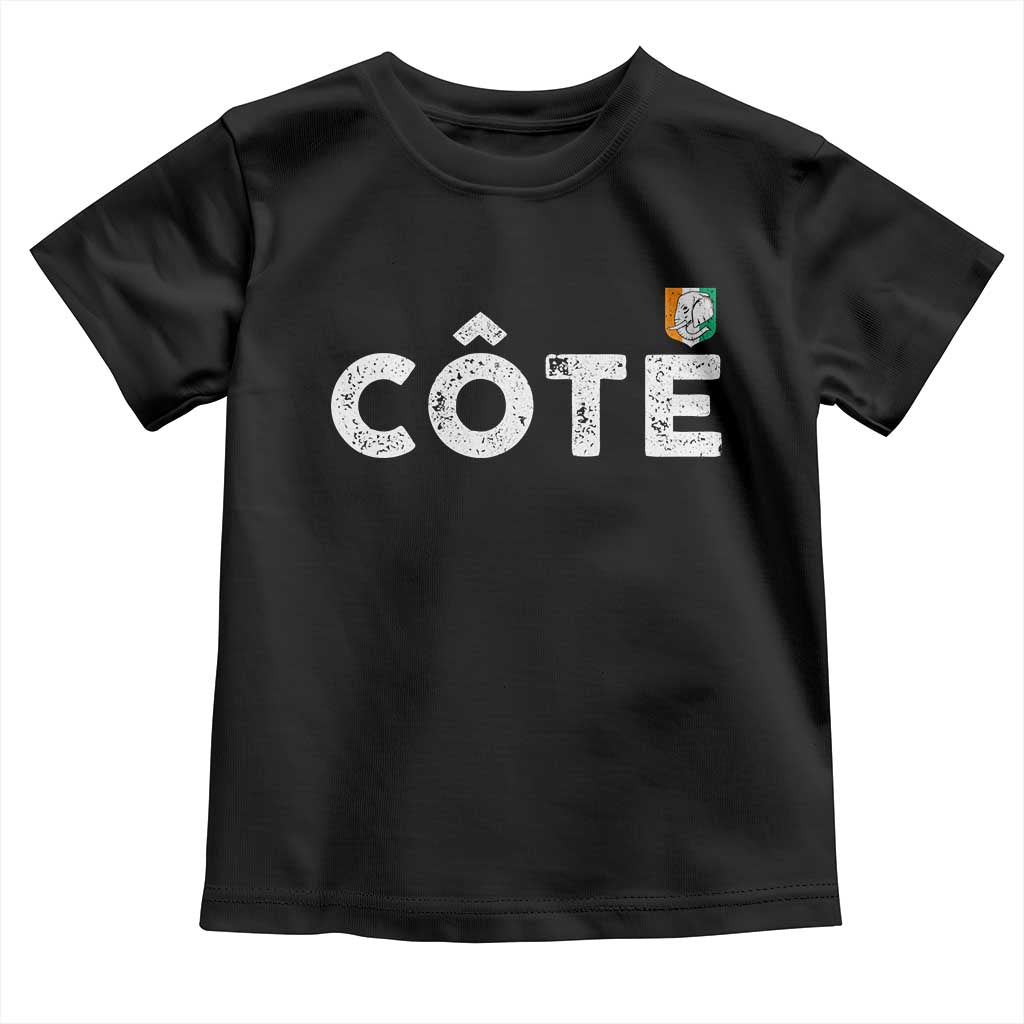Côte D Ivoire Toddler T Shirt Ivory Coast Crest Football Family Matching