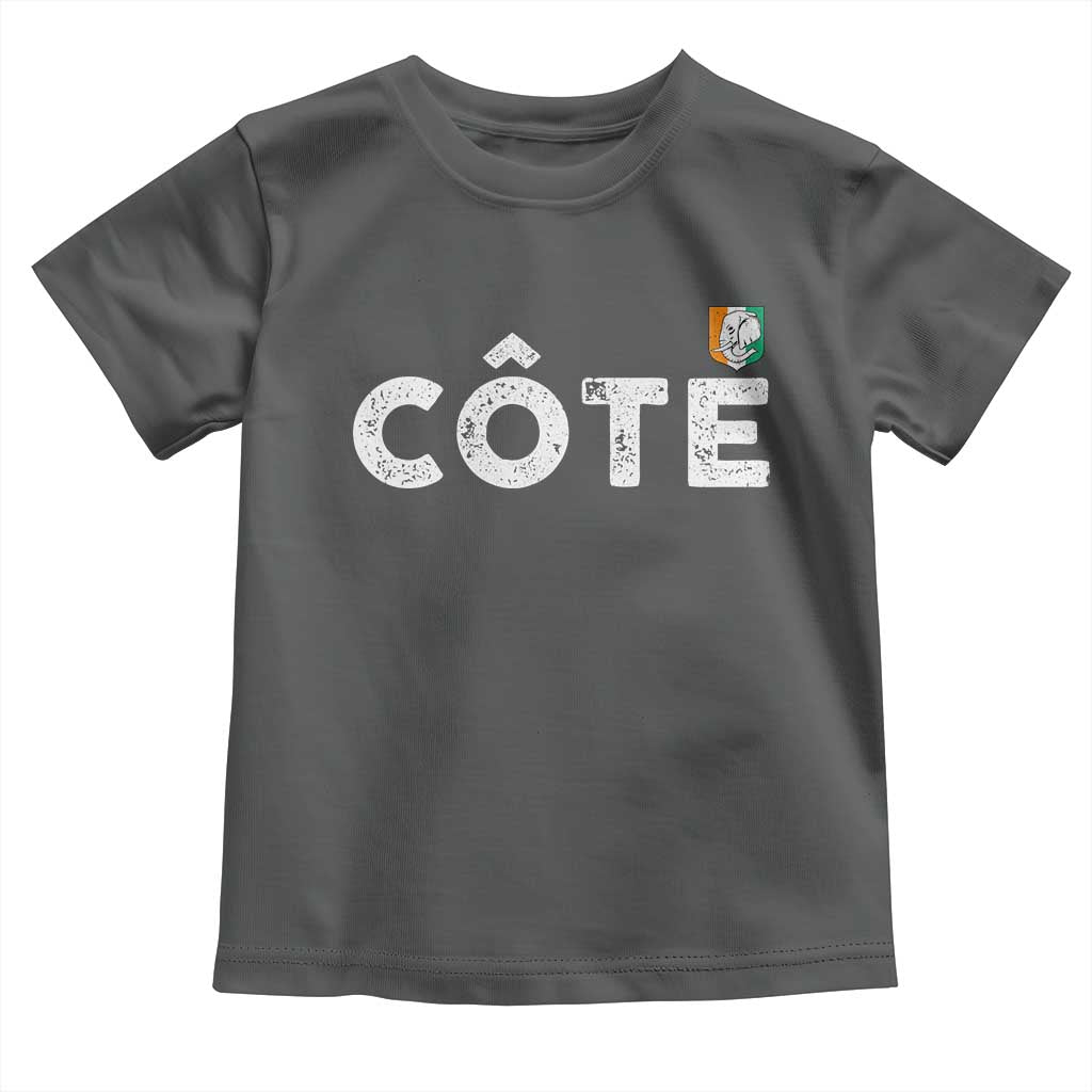 Côte D Ivoire Toddler T Shirt Ivory Coast Crest Football Family Matching