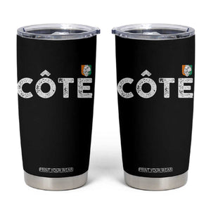 Côte D Ivoire Tumbler Cup Ivory Coast Crest Football Family Matching