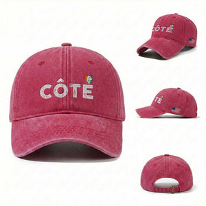 Côte D Ivoire Washed Cotton Baseball Cap Ivory Coast Crest Football Family Matching