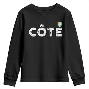 Côte D Ivoire Youth Sweatshirt Ivory Coast Crest Football Family Matching