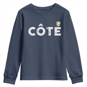Côte D Ivoire Youth Sweatshirt Ivory Coast Crest Football Family Matching