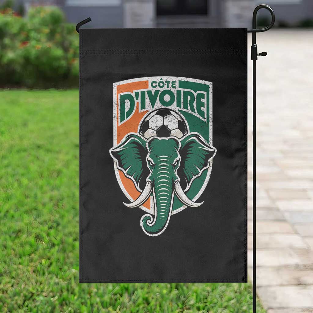 Côte D'ivoire Classic Ivory Coast Elephant Football Garden Flag Ivorians Pride TS11 Print Your Wear