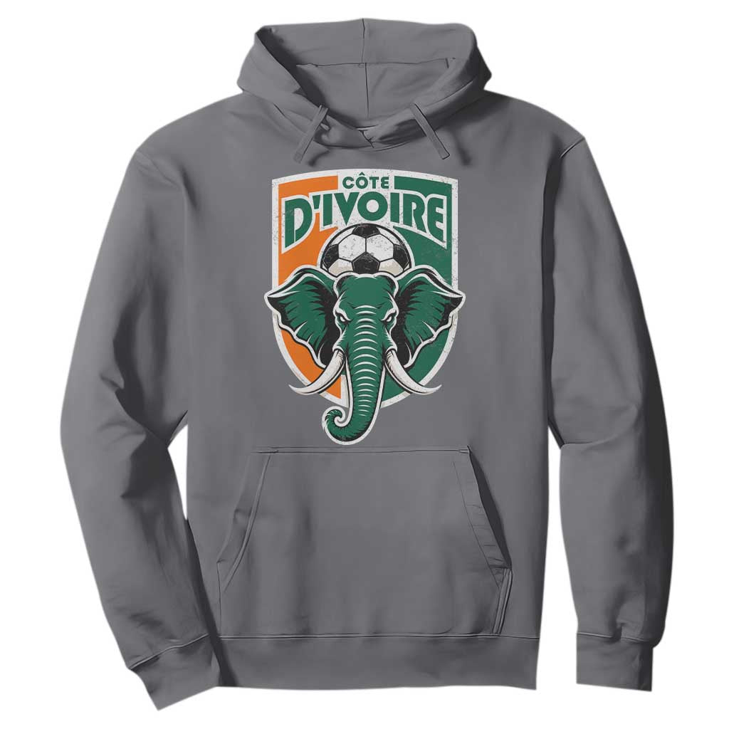 Côte D'ivoire Classic Ivory Coast Elephant Football Hoodie Ivorians Pride