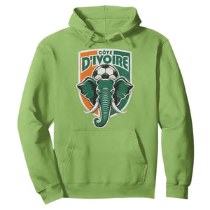 Côte D'ivoire Classic Ivory Coast Elephant Football Hoodie Ivorians Pride
