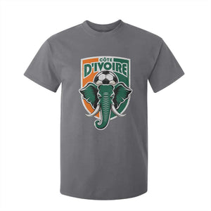 Côte D'ivoire Classic Ivory Coast Elephant Football T Shirt For Kid Ivorians Pride