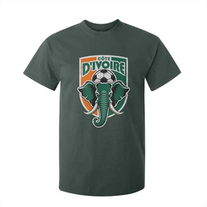 Côte D'ivoire Classic Ivory Coast Elephant Football T Shirt For Kid Ivorians Pride