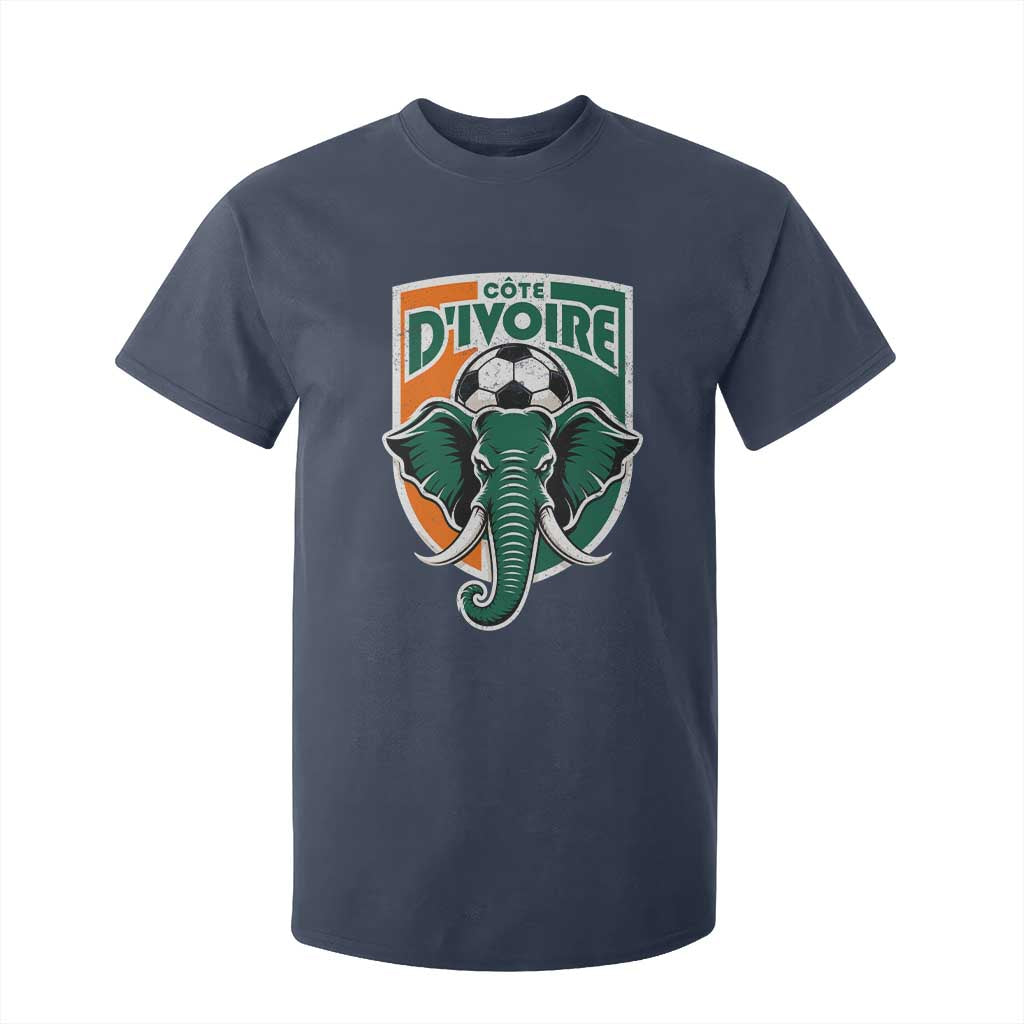 Côte D'ivoire Classic Ivory Coast Elephant Football T Shirt For Kid Ivorians Pride