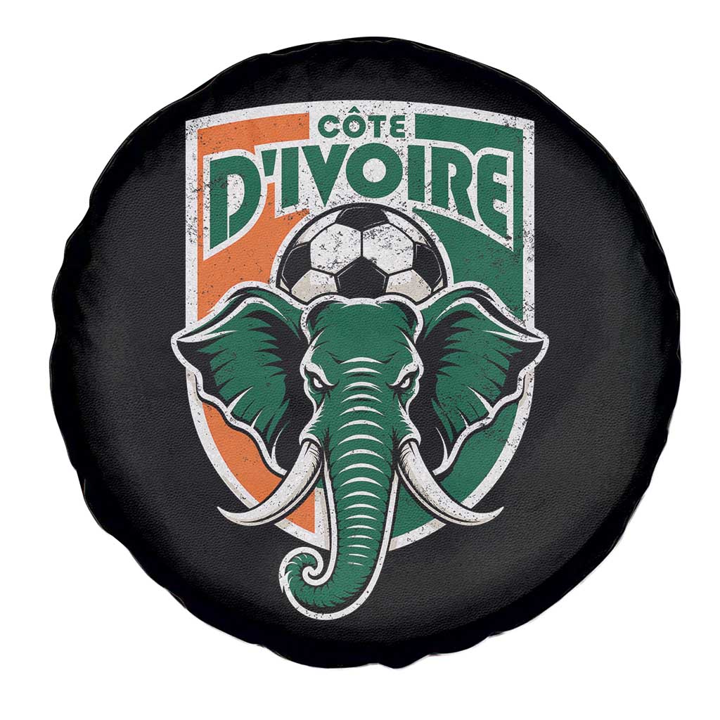 Côte D'ivoire Classic Ivory Coast Elephant Football Spare Tire Cover Ivorians Pride TS11 Print Your Wear