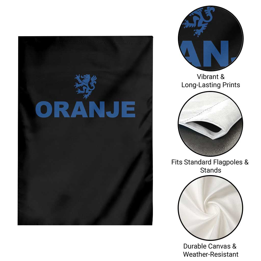 Oranje Holland Emblem Lion Nederland Dutch Heritage Garden Flag