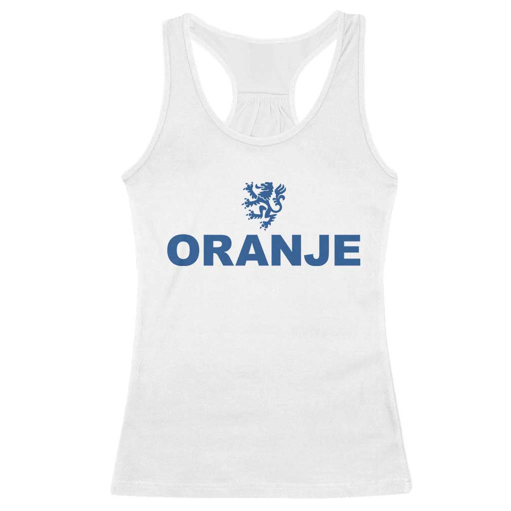 Oranje Holland Emblem Lion Nederland Dutch Heritage Racerback Tank Top