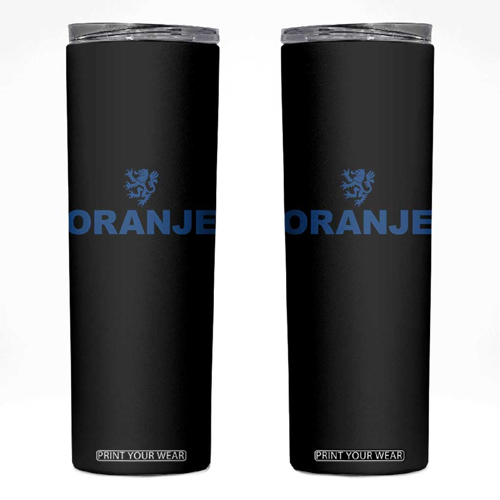 Oranje Holland Emblem Lion Nederland Dutch Heritage Skinny Tumbler