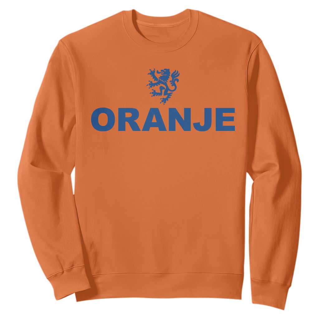 Oranje Holland Emblem Lion Nederland Dutch Heritage Sweatshirt