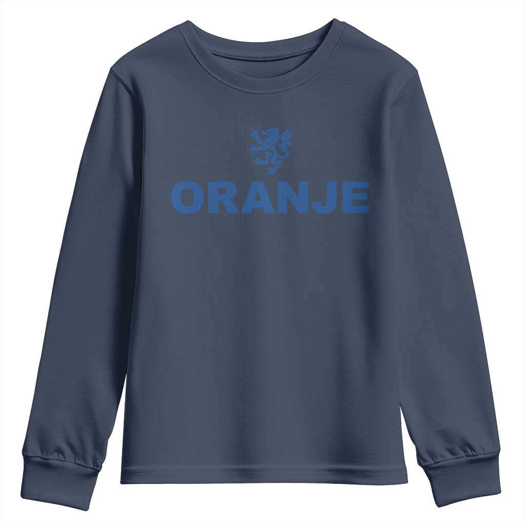 Oranje Holland Emblem Lion Nederland Dutch Heritage Youth Sweatshirt