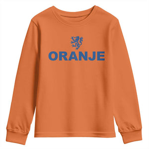 Oranje Holland Emblem Lion Nederland Dutch Heritage Youth Sweatshirt
