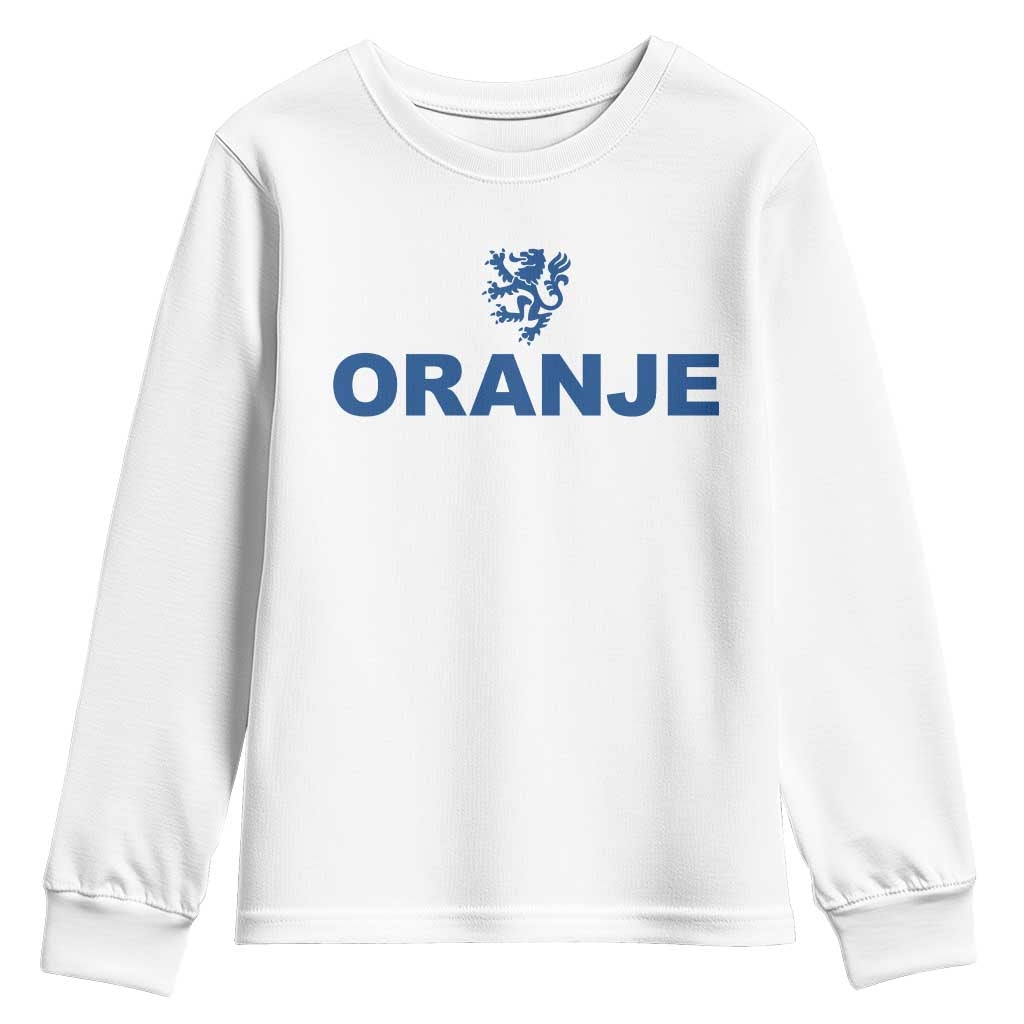 Oranje Holland Emblem Lion Nederland Dutch Heritage Youth Sweatshirt