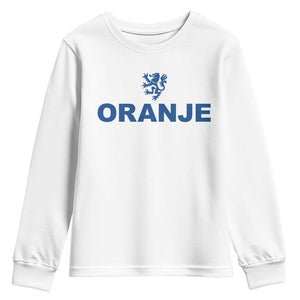 Oranje Holland Emblem Lion Nederland Dutch Heritage Youth Sweatshirt