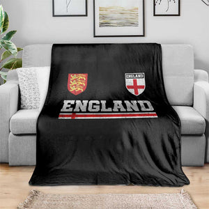 England Three Lions Symbol Red Cross Athletic Jersey Style Throw Blanket TS11 Print Your Wear