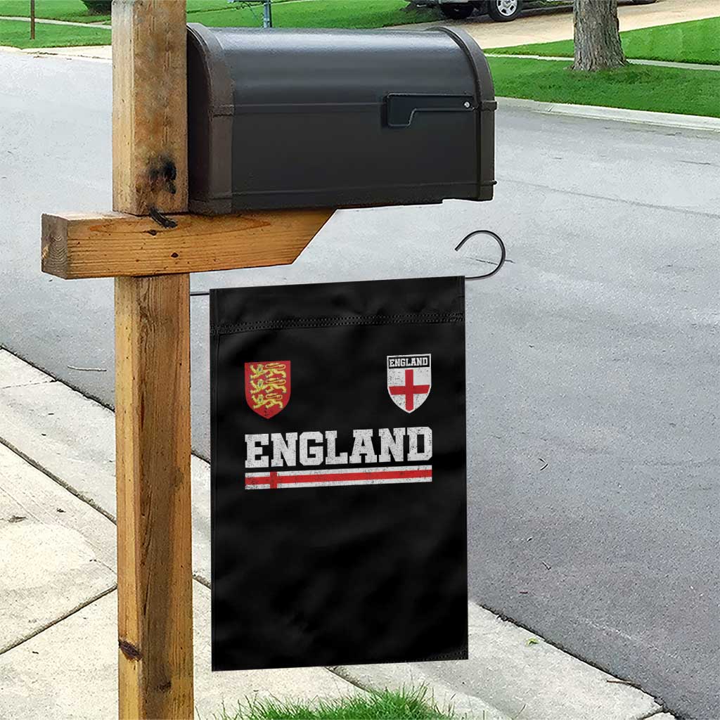England Three Lions Symbol Red Cross Athletic Jersey Style Garden Flag TS11 Print Your Wear
