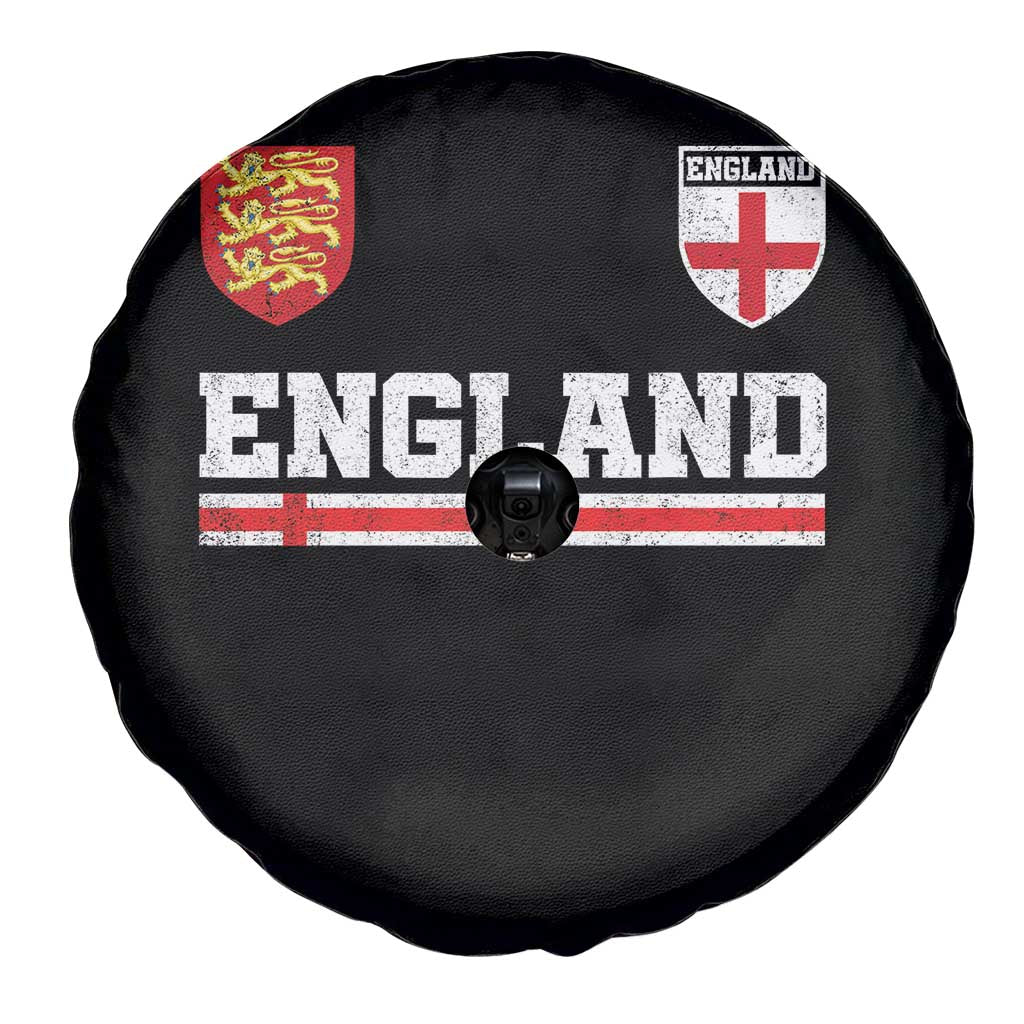 England Three Lions Symbol Red Cross Athletic Jersey Style Spare Tire Cover TS11 Print Your Wear