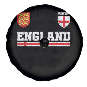 England Three Lions Symbol Red Cross Athletic Jersey Style Spare Tire Cover TS11 Print Your Wear