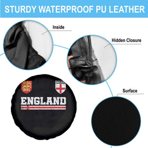 England Three Lions Symbol Red Cross Athletic Jersey Style Spare Tire Cover TS11 Print Your Wear