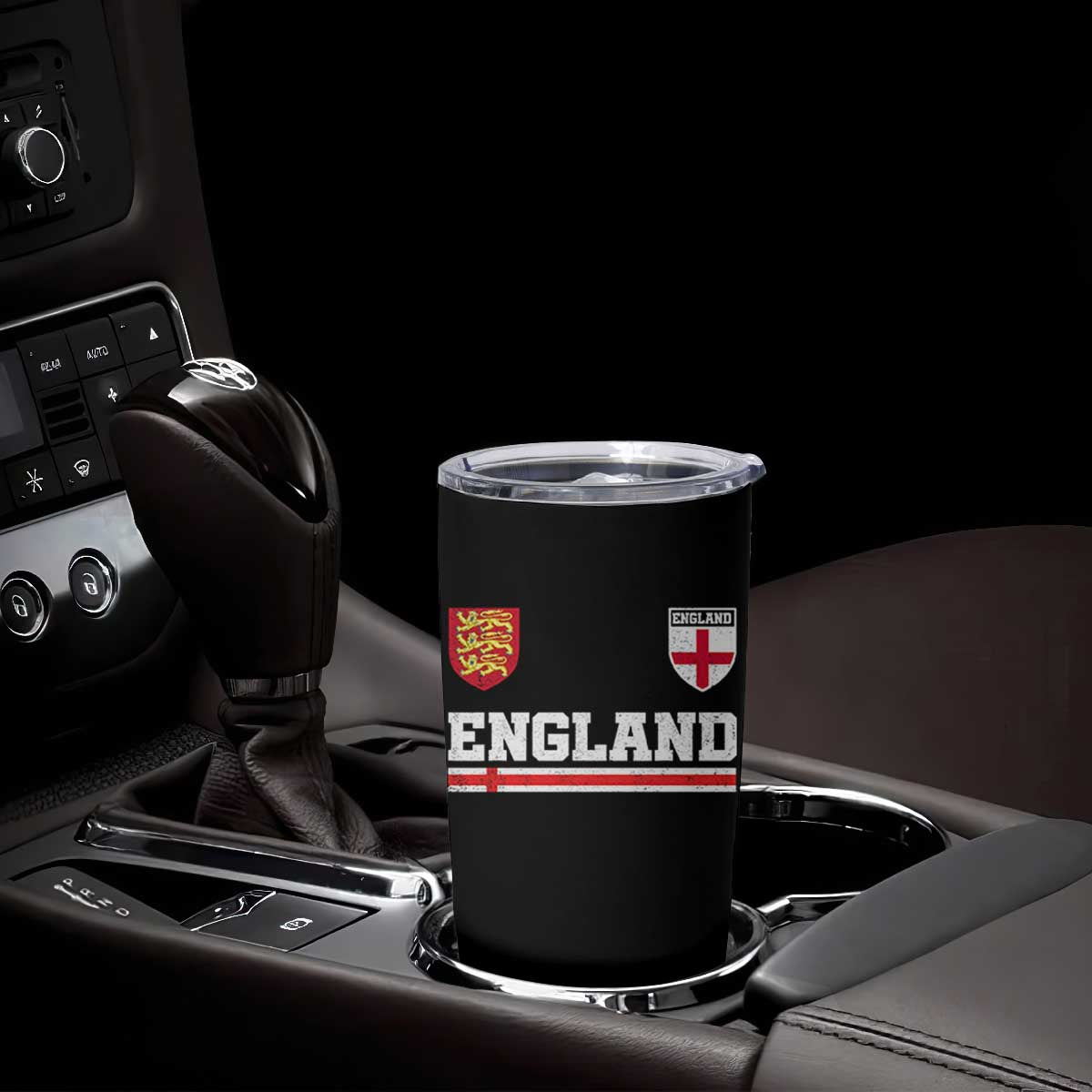 England Three Lions Symbol Red Cross Athletic Jersey Style Tumbler Cup TS11 Print Your Wear