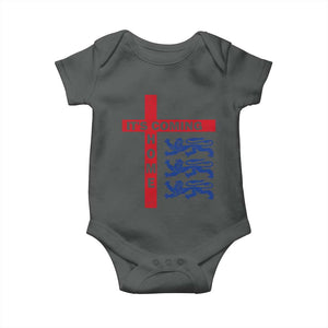 It Is Coming Home England Football Baby Onesie St George Cross Three Lions