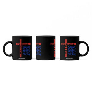 It Is Coming Home England Football Coffee Mug St George Cross Three Lions