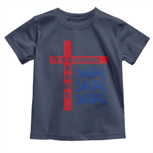 It Is Coming Home England Football Toddler T Shirt St George Cross Three Lions